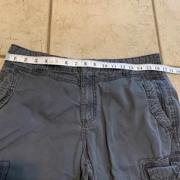 XSIDE Authentic Wear Dept. Distressed Cargo Shorts Men's W:32 Grey - Picture 4 of 7